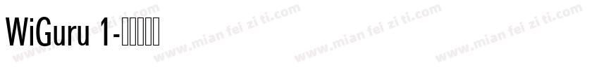 WiGuru 1字体转换